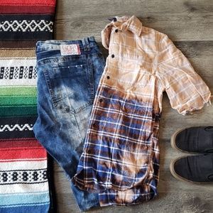 H&M Distressed Short sleeve